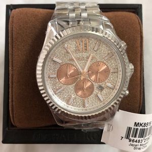 Michael Kors Lexington Crystalized watch -UNISEX